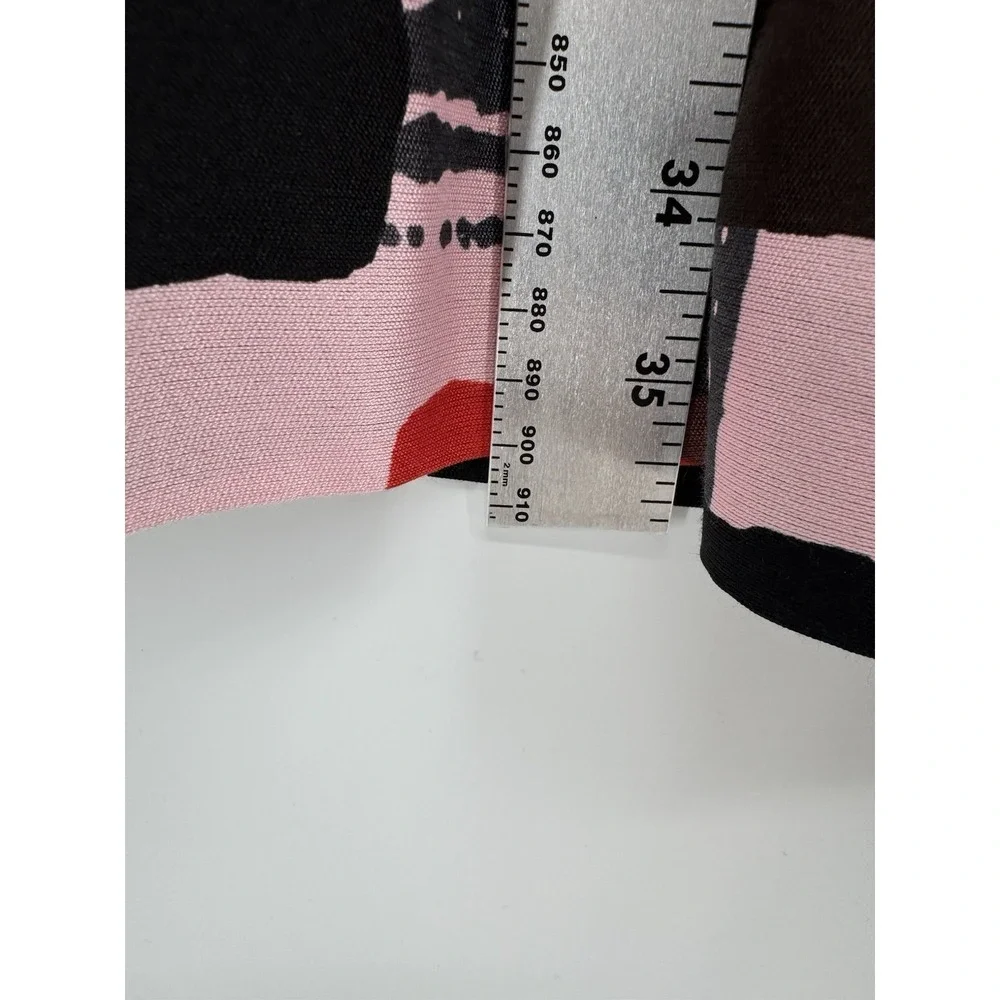 Kate Spade New York‎ Colorblock Pink Red Black Tank Maxi Dress Size 4 NWT